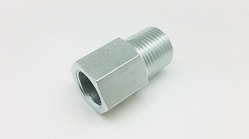 Autobahn88 Anti-Rust Steel Hose End Conversion Fitting - Metric, M12 x 1.5 Female to M12x1.5 Male - HEX 22, L=43mm (1.7") (code : FTM523) in Saudi Arabia