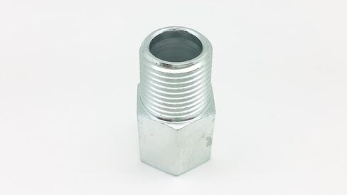 Autobahn88 Anti-Rust Steel Hose End Conversion Fitting - Metric, M12 x 1.5 Female to M12x1.5 Male - HEX 22, L=43mm (1.7") (code : FTM523) in Saudi Arabia