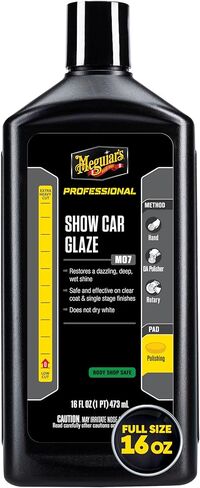 شمع منظف احترافي M0616 من Meguiar - مزيل الدوامات والخدوش، وملمع السيارة، وشمع السيارة في سائل واحد - خطوة واحدة للتفاصيل الاحترافية، 16 أونصة (قد تختلف التعبئة) in Saudi Arabia