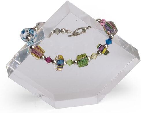 SSWBasics Small Clear Acrylic Bracelet Holder - Case of 10 in Saudi Arabia