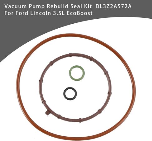 Areyourshop Vacuum Pump Rebuild Seal Kit DL3Z2A572A for Ford for Lincoln 3.5L EcoBoost, Such for Expedition 2015-2017, F150 2013-2017, Transit-150, 250, 350 2015-2021, for Lincoln Navigator 2015-2017 in Kuwait