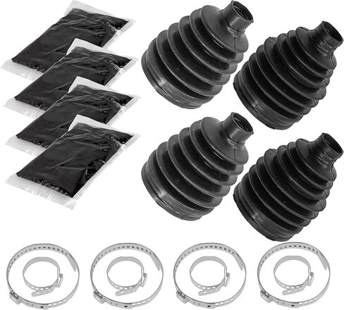 حذاء Caltric الأمامي الخارجي/الداخلي لمحور السيرة الذاتية متوافق مع Honda Pioneer 500 SXS500M2 2017-2021 / x 2 in Saudi Arabia