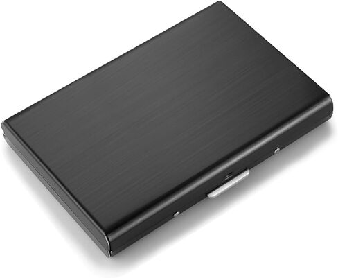 Metal Wallet RFID Credit Card Holder Business Card Holder ID Case for Men Women in Saudi Arabia