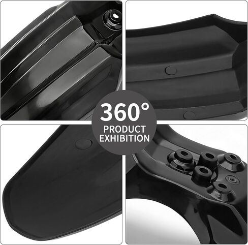 JERBOR Upgraded Front Fender Wheel Fender Mudguard for Tuttio Soleil01 Electric Drit Bike, Duarble Front Fender Mud Guard Protector With Screws for Tutto Tutti Motorcycle Parts (Front Fender) in Saudi Arabia