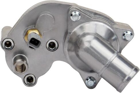 Aluminum Coolant Thermostat Housing Assembly Compatible with Ford Explorer 2002-2010, Explorer Sport Trac 2007-2010, Mercury Mountaineer 2002-2010 4.0L V6 902-860 2L2Z8592BA 2L2Z8592BB, with Sensor in Saudi Arabia