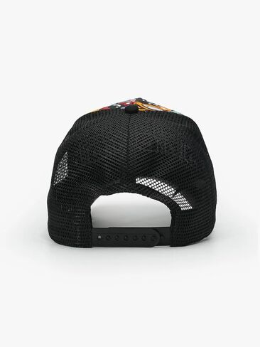 Trucker Hat - Art Collection - Doodle - Black in Saudi Arabia