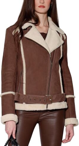 Leather Mousse/Cream Jacket by Walter Baker in Saudi Arabia