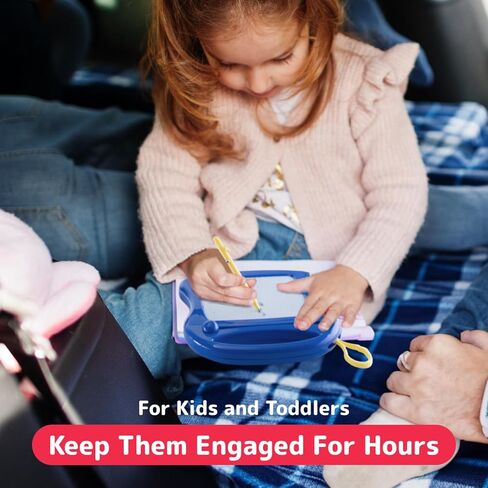 PREXTEX 18 Pack of Mini Magnetic Drawing Board for Kids - Mini Doodle Pad Bulk Toys for Party Favors for Kids 4-8 and 8-12 - Classroom Prizes, Goodie Bags for Kids Birthday Party - Kid Toys in Kuwait