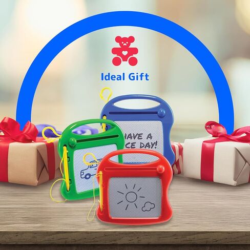 PREXTEX 18 Pack of Mini Magnetic Drawing Board for Kids - Mini Doodle Pad Bulk Toys for Party Favors for Kids 4-8 and 8-12 - Classroom Prizes, Goodie Bags for Kids Birthday Party - Kid Toys in Kuwait