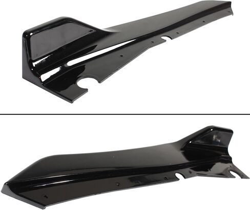 Rear Bumper Spoiler Diffuser Splitter Protector Fit for Infiniti Q50 Q50s 2014-2024, 2PCS Rear Bumper Side Lip Aprons Valence Spat Exterior Accessories (Gloss Black) in Saudi Arabia