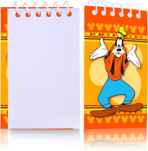 لوازم حفلات أعياد الميلاد من الفأر، 24 قطعة من دفاتر الملاحظات الصغيرة لهدايا حفلات أعياد الميلاد ميكي، حشو حقائب جودي، مكافآت الفصل الدراسي، 8 أنواع in Kuwait