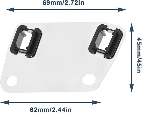 eMagTech Lawn Mower Push Rod Guide 690822 Compatible with Briggs & Stratton, Replaces 495248 in Saudi Arabia