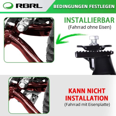 مسند دراجة RBRL، حامل مركزي مزدوج الساق، مسند دراجة قابل للتعديل للخدمة الشاقة، حامل للدراجات مقاس 24-29 بوصة قابل للتعديل من سبائك الألومنيوم لتخزين دعم مسند الدراجة in Kuwait