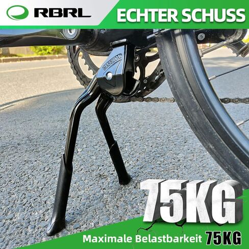 مسند دراجة RBRL، حامل مركزي مزدوج الساق، مسند دراجة قابل للتعديل للخدمة الشاقة، حامل للدراجات مقاس 24-29 بوصة قابل للتعديل من سبائك الألومنيوم لتخزين دعم مسند الدراجة in Kuwait