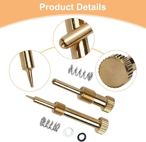 مجموعة براغي خلط الهواء الخامل من النحاس لمكربن ​​Mikuni VM22، براغي ضبط بديلة لـ YBR 125 2005-2014 in Kuwait