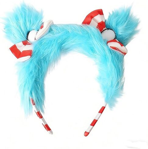 2 Pcs Headbands or 1 Light Blue Headband for Book Characters Costume Halloween Dress Up Accessories One Size in Saudi Arabia