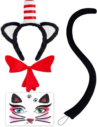Cat Costume Accessories for Women Halloween Dress Up Party Cosplay in Kuwait
