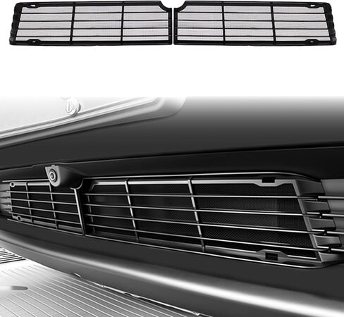 Front Grille Mesh Inserts for Tesla Model Y Juniper 2026(NOT for Standard/Performance), Lower Bumper Grill Guard, ABS Protective Mesh Cover, Prevent Debris & Rocks, Easy Snap-On Installation in Kuwait