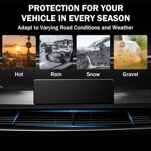 Front Grille Mesh Inserts for Tesla Model Y Juniper 2026(NOT for Standard/Performance), Lower Bumper Grill Guard, ABS Protective Mesh Cover, Prevent Debris & Rocks, Easy Snap-On Installation in Kuwait