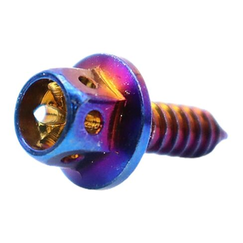 Car Self Tapping Screws - Self-Tapping Screws for Drywall,M5 15 Titanium Self-Tapping Hollow External Hexagonal for Cars, Auto Repair in Kuwait