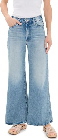 MOTHER Women's Petite Lil Hustler Roller Sneak Jeans in Saudi Arabia