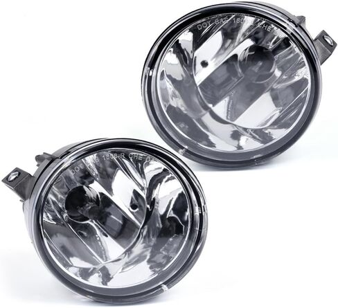 DOTCOM Bumper Fog Lights Assembly Compatible with 2004-2012 Chevy Colorado & GMC Canyon/Fit 2006-2008 Isuzu i-Series Fog Driving Lamps GM2592135 Clear Lens Left and Right Side in Saudi Arabia