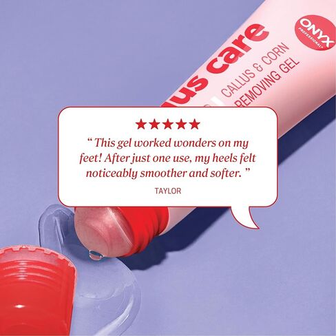 مزيل مسامير القدم الاحترافي من أونيكس - 3.5 أونصة، تركيبة قوية غير معطرة - جل قوي للغاية، يزيل مسامير القدم غير المرغوب فيها في 3-5 دقائق، مزيل مسامير القدم المرطب والتنعيم، 3 عبوات in Kuwait