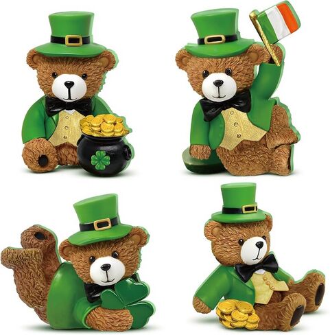 4 Pcs Christmas Snowman Figurines Table Top Set Sitting Laying Standing Tabletop Decoration Wooden Snowman Statue Decor for Winter Holiday Mantle Desk Shelf Party Decoration in Saudi Arabia