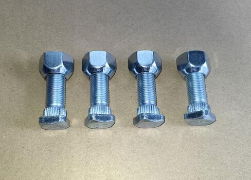 4pcs Wheel Hub Lug Bolts or Brake Drum Studs 19862G2 1/2-20 Thread 43.8mm UHL & Lug Nuts Replacement for 1982-2024 EZGO G/E Golf Carts Front or Rear in Saudi Arabia