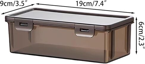 1PC Transparent Pencil Case Box Large-capacity Stackable Storage Box Pencil Case Supplies for Office Men Women in Saudi Arabia