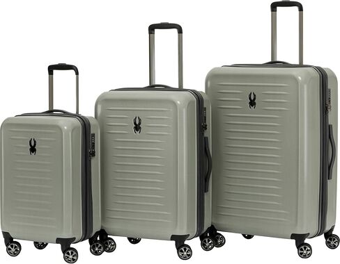 حقيبة سبايدر رايلز ذات جوانب صلبة قابلة للتوسيع مقاس 25 بوصة مع عجلات دوارة بزاوية 360 درجة، وقفل معتمد من إدارة أمن المواصلات (TSA) in Kuwait