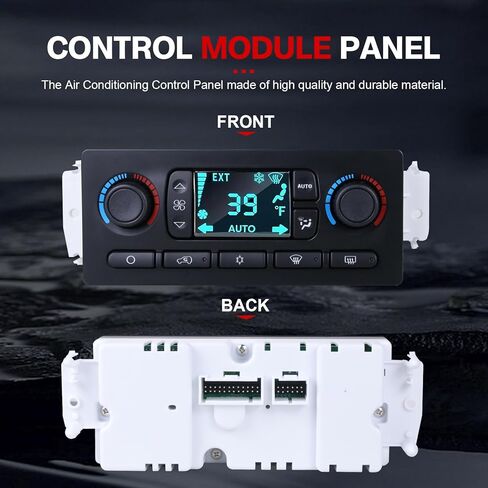10367041 A/C Heater Climate Control Module Panel Switch Compatible with 05-06 Chevy Silverado Suburban GMC Sierra Yukon Envoy Cadillac Escalade Rainier Hummer Bravada 15855848 15832314 in Saudi Arabia