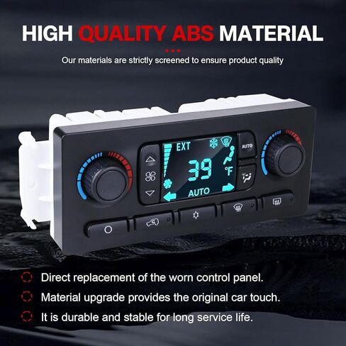 10367041 A/C Heater Climate Control Module Panel Switch Compatible with 05-06 Chevy Silverado Suburban GMC Sierra Yukon Envoy Cadillac Escalade Rainier Hummer Bravada 15855848 15832314 in Saudi Arabia