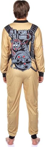 Mad Engine Ghostbusters Jumpsuit Union Suit Adult Costume One Piece Cosplay Pajama Sleepwear in Saudi Arabia