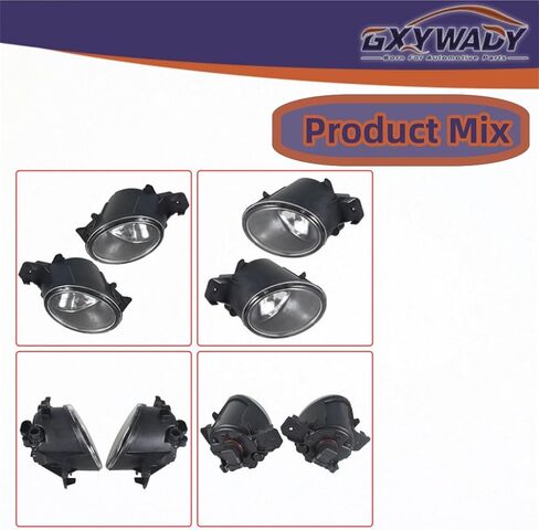 استبدال GXYWADY لمصابيح الضباب الأمامية المصد الأمامي 2016-2018 Altima Clear Len Driver الأيسر والجانب الأيمن للركاب لاستبدال 261558990A 261508990A مصابيح الضباب للقيادة in Saudi Arabia