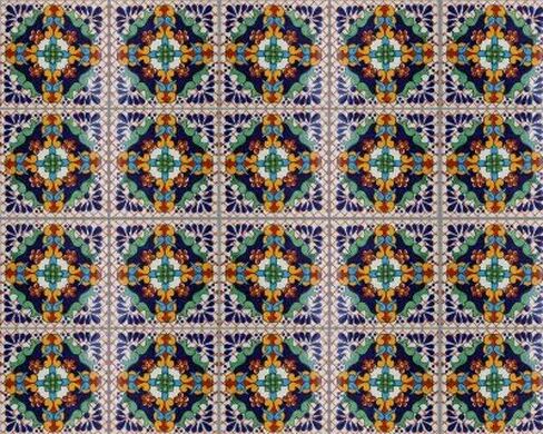 6x6 4 قطع بلاط ماكوتيرا تالافيرا المكسيكي in Kuwait