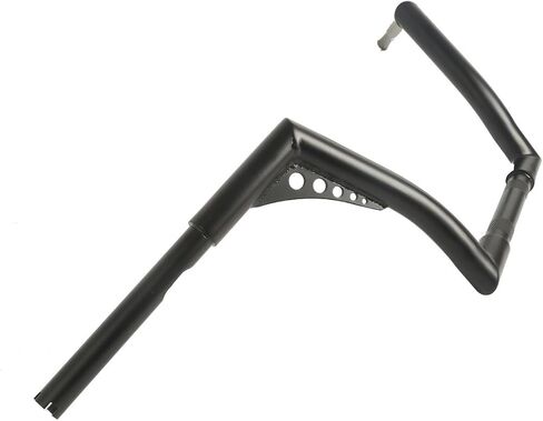 مخصص كروم CCI 10 "ارتفاع 1-1/4" مقود شماعات الدهون القرد مناسب لهارلي سوفتيل سليم التراث الكلاسيكي فات بوي سبورتستر XL 883 1200 داينا سوبر جلايد واسع الإنزلاق منخفض رايدر فات بوب رود كينج in Kuwait