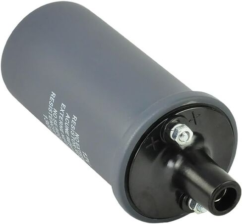 12V Alternator Canister Ignition Coil with Internal Resistor Compatible With All Coils That for Resistor #383444 383449 B6A-12029 Compatible With Ford Tractors 2000 3000 4000 5000 NAA600 in Saudi Arabia