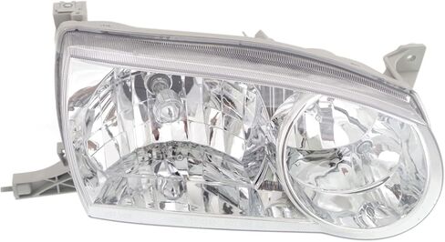 Replacement Headlight Kit fits Toyota Corolla 2001-2002 Passenger Side LE Sedan 1.8L in Saudi Arabia