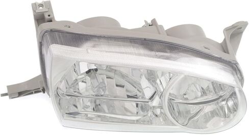 Replacement Headlight Kit fits Toyota Corolla 2001-2002 Passenger Side LE Sedan 1.8L in Saudi Arabia