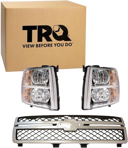 TRQ Lighting Kit GM1200639 GM2502280 GM2503280 Compatible with 2011-2014 Chevrolet Silverado 2500 HD Silverado 3500 HD in Saudi Arabia