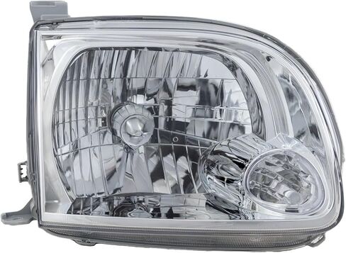 Replacement Headlight Kit Fits Toyota Tundra 2005-2006 4.0L V6 Passenger Side with Fender (Access Cab, Fender Flares) in Saudi Arabia