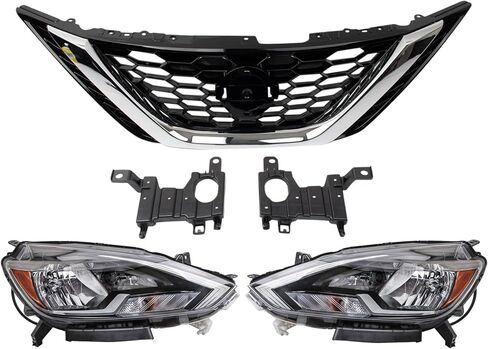 TRQ Lighting Kit NI1200279 NI2502244 NI2503244 Compatible with 2016-2019 Nissan Sentra in Saudi Arabia