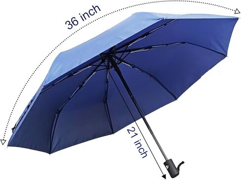 4 Pack Travel Umbrella, Windproof Automatic Open and Close Umbrellas, Folding Rain Umbrella for Men Women in Saudi Arabia