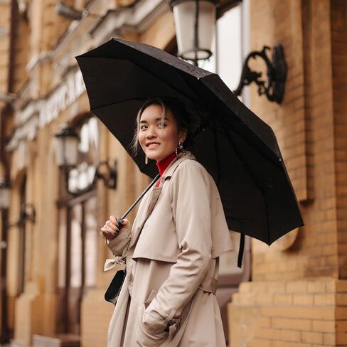 4 Pack Travel Umbrella, Windproof Automatic Open and Close Umbrellas, Folding Rain Umbrella for Men Women in Saudi Arabia