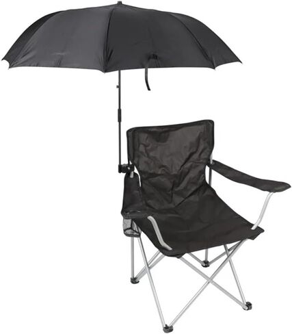 Clamp On Chair Umbrella Flexible Shade Adult Use Portable Outdoor Waterproof Collapsible Camping Picnic in Saudi Arabia