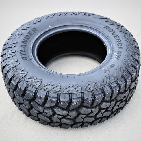 Set of 4 (FOUR) Atlander Roverclaw R/T All-Terrain Mud Off-Road Light Truck Radial Tires-33X12.50R17LT 33X12.50X17 33X12.50-17 120Q Load Range E LRE 10-Ply RBL Raised Black Letters in Saudi Arabia