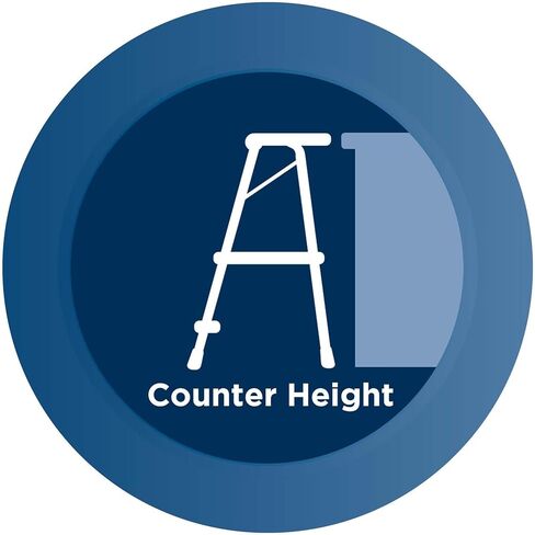 COSCO 2-Step Kitchen Stepper™ مقعد قابل للطي للكبار، قابل للطي للأطفال (الفولاذ/الراتنج) in Kuwait