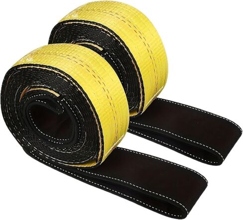 1pc 10 feet Lift Straps,Heavy Duty Flat Eye Lift 15000 lbs Capacity Lifting Straps Nylon Tree Saver Recovery Strap Winch in Saudi Arabia