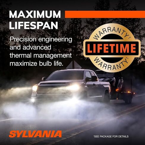 SYLVANIA 9012 LED Ultra - Fog Lights For Cars and Trucks - Headlight Bulbs for Off Road Powersports - 6000k Cool White LED Light - Maximum Lifespan - No Polarity - DIY Upgrade in Saudi Arabia